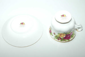 Royal Albert Bone China Old Country Roses set of 6 tea duos | © 1962 Royal Albert Ltd backstamp | Asian