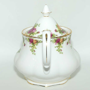 Royal Albert Bone China Old Country Roses tea pot | 1250ml | © 1962 Royal Albert Ltd backstamp | Asian