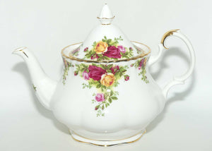 Royal Albert Bone China Old Country Roses tea pot | 1250ml | © 1962 Royal Albert Ltd backstamp | Asian