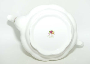 Royal Albert Bone China Old Country Roses tea pot | 1250ml | © 1962 Royal Albert Ltd backstamp | Asian