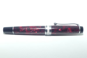 Aurora Italy Optima Fountain Pen | Burgundy Auroloide | M nib | original boxing