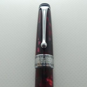 Aurora Italy Optima Fountain Pen | Burgundy Auroloide | M nib | original boxing