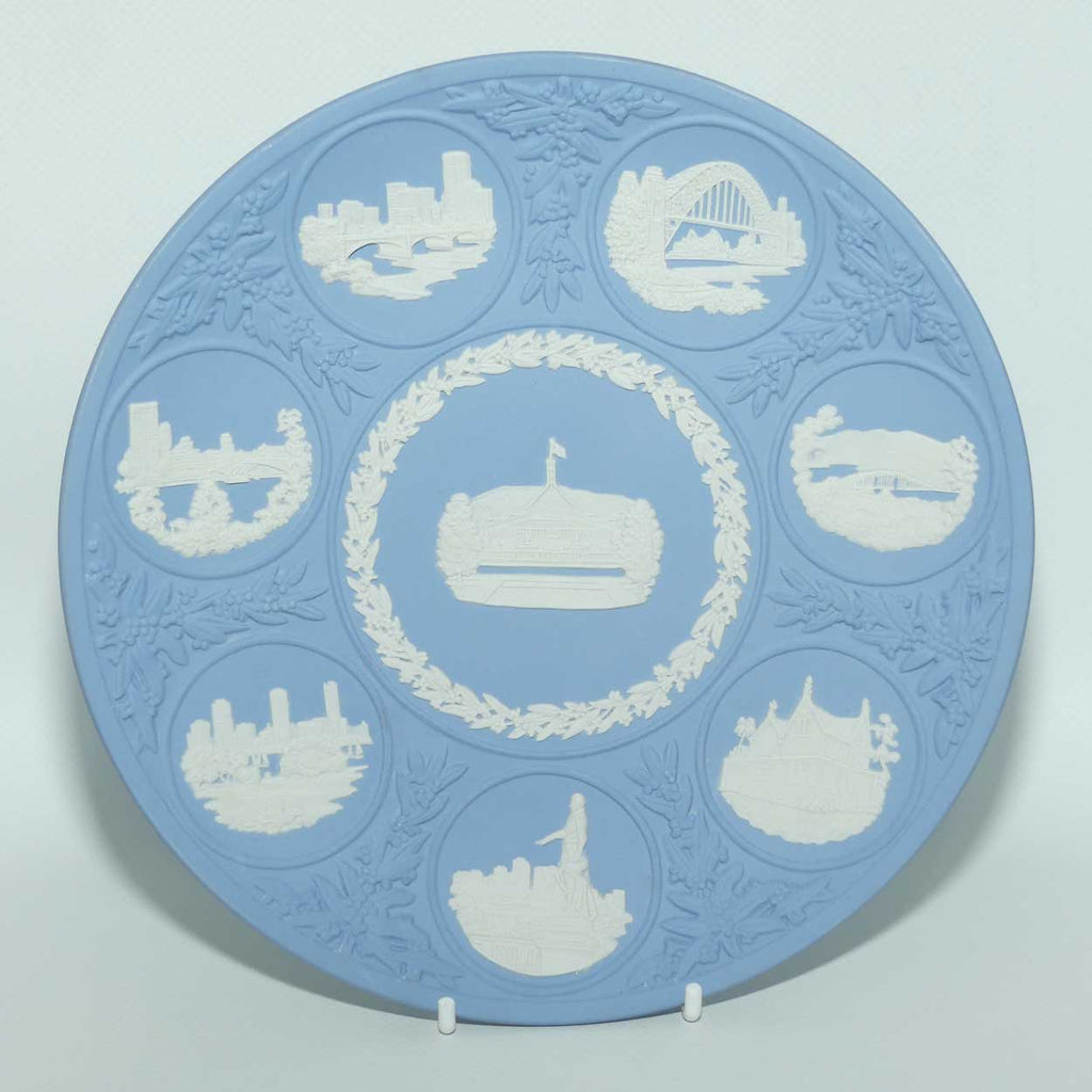 Wedgwood Jasper | Australian Capital Cities series | Composite plate | 20.5cm | box + Cert