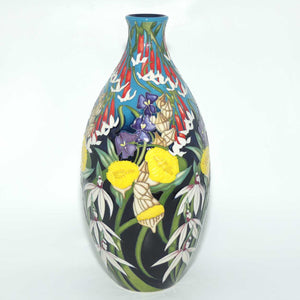 Moorcroft Australian Garden 9/12 vase LE 44/75