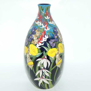 Moorcroft Australian Garden 9/12 vase LE 44/75