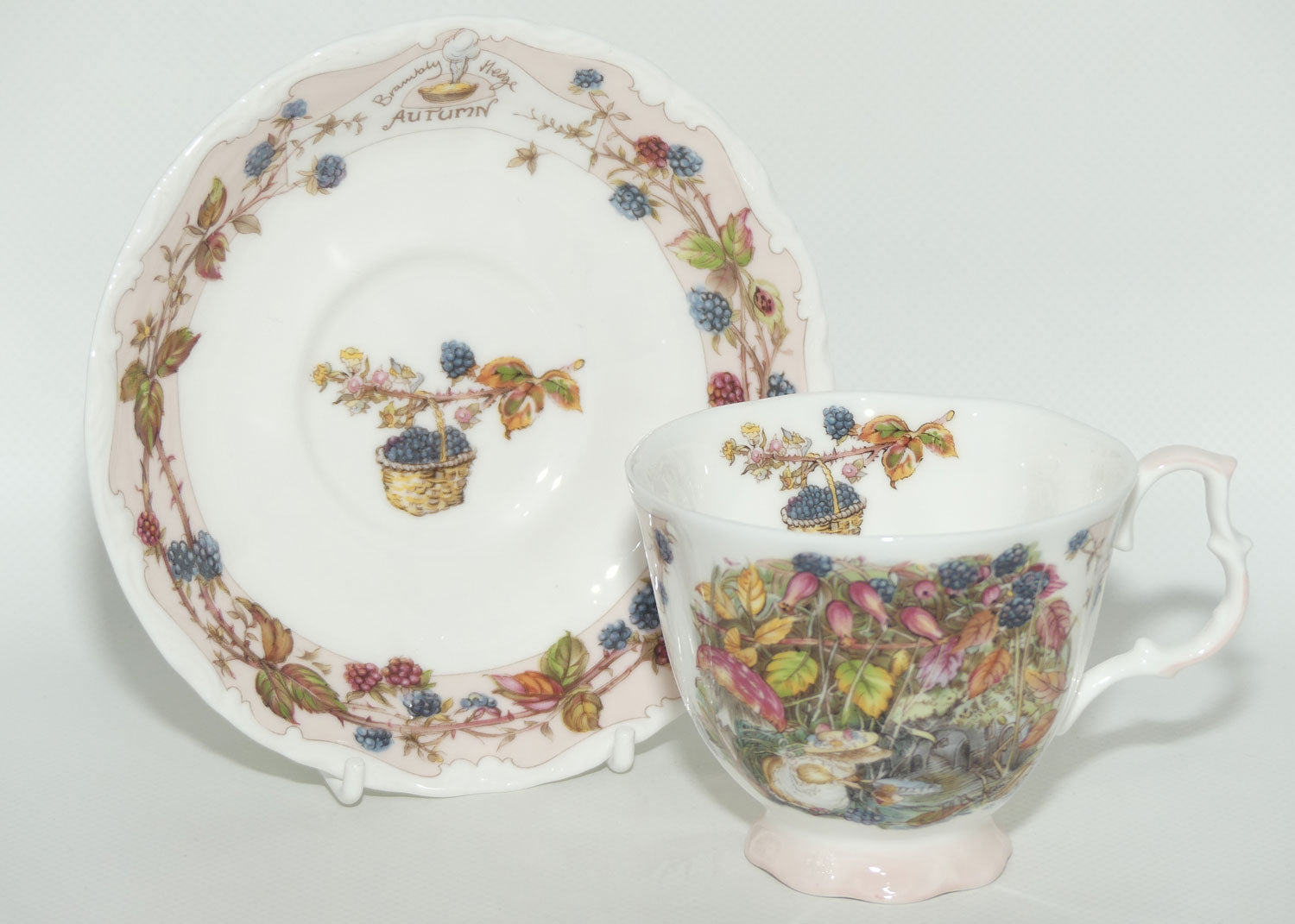 Royal Doulton Brambly Hedge Giftware | Tea Duo | Autumn | boxed