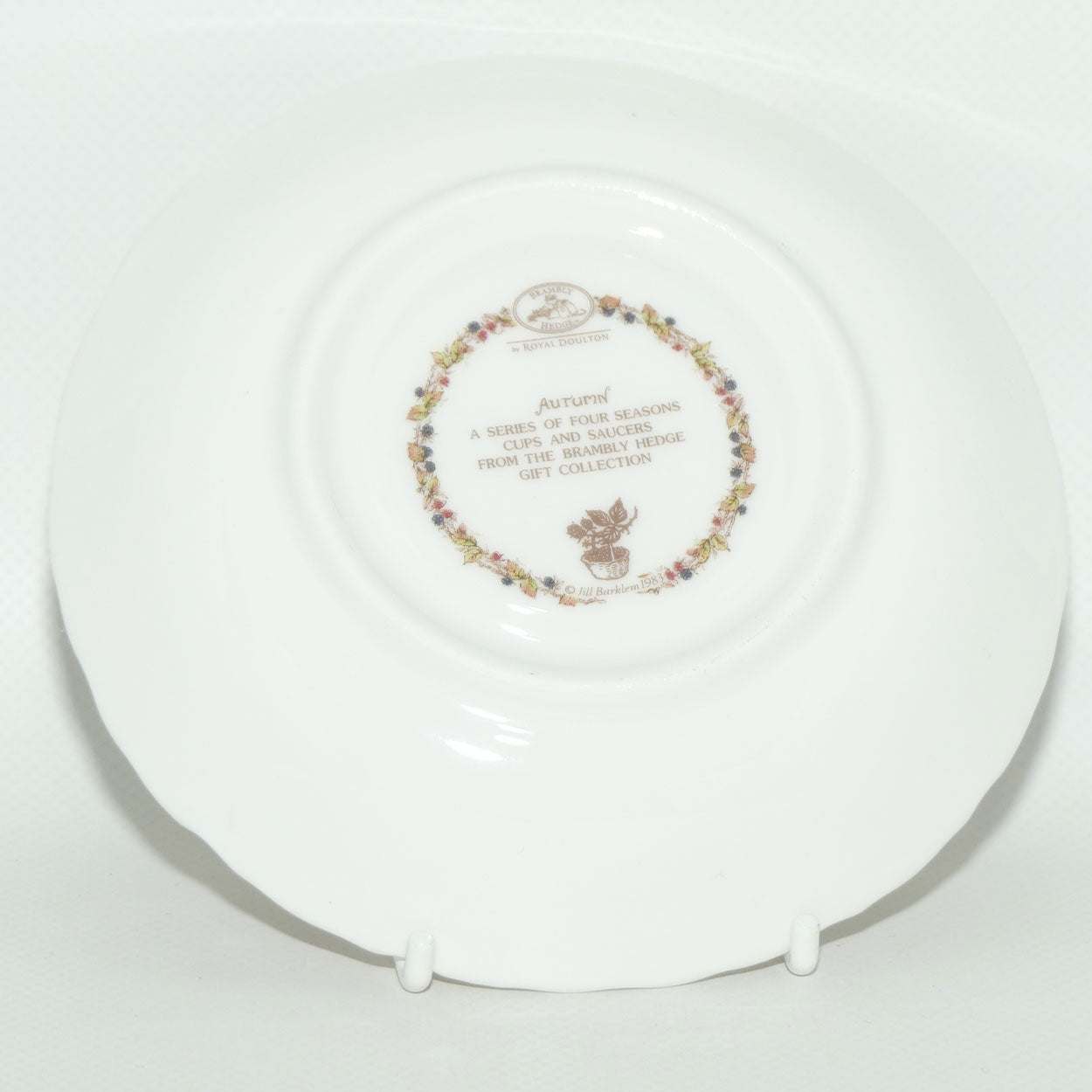 Royal Doulton Brambly Hedge Giftware | Tea Duo | Autumn | boxed