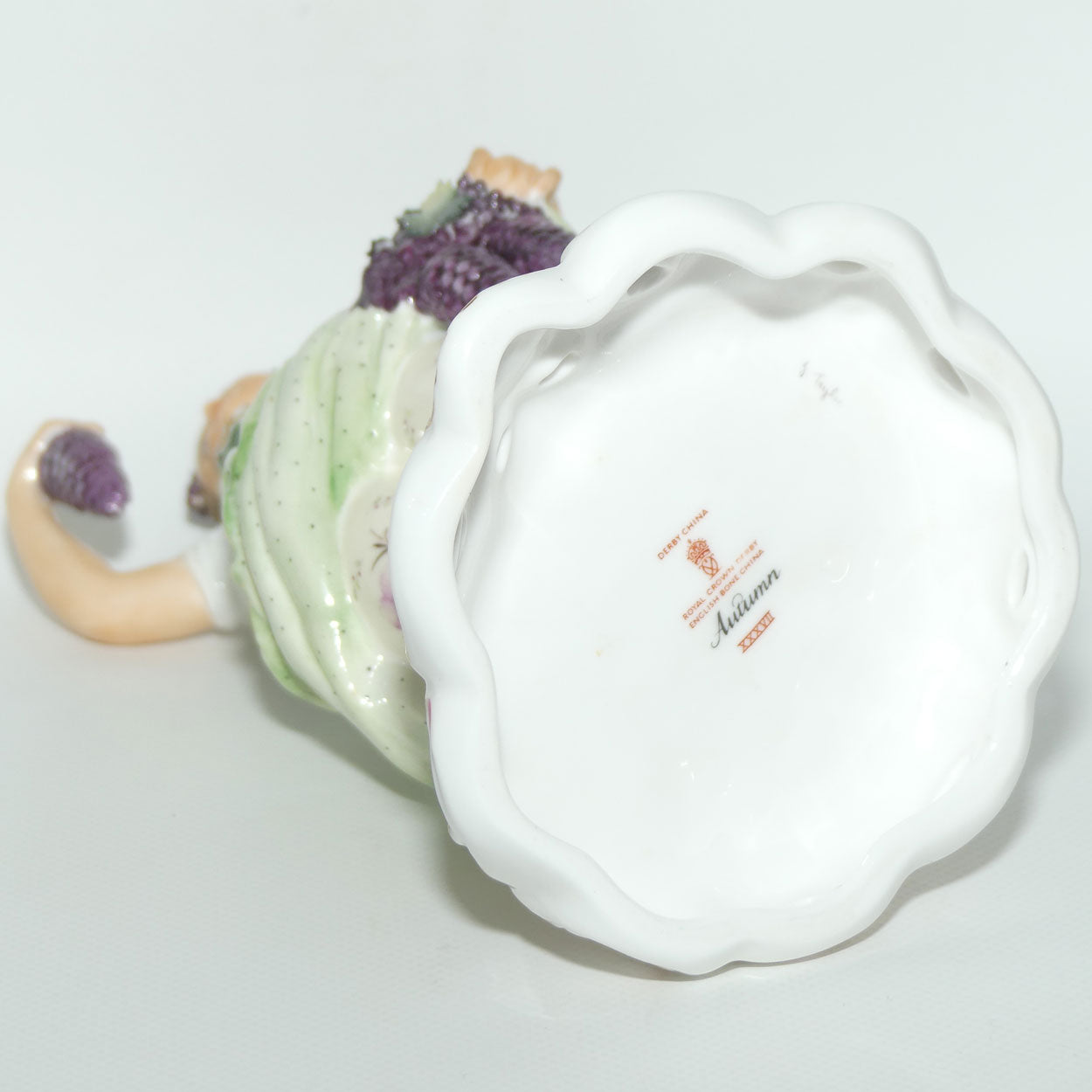 Royal Crown Derby figure | Four Seasons | Autumn | boxed c.1975