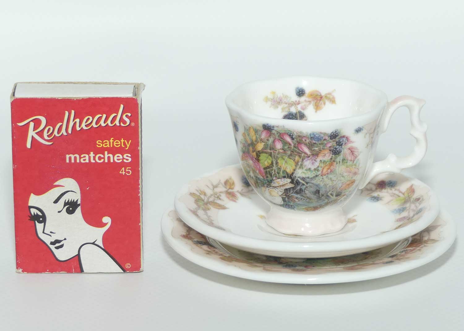 Royal Doulton Brambly Hedge Giftware | Miniature Trio | Autumn