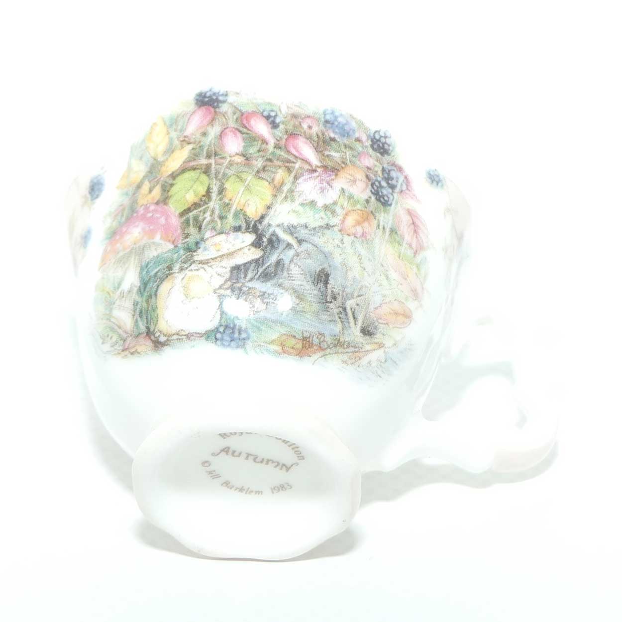 Royal Doulton Brambly Hedge Giftware | Miniature Trio | Autumn