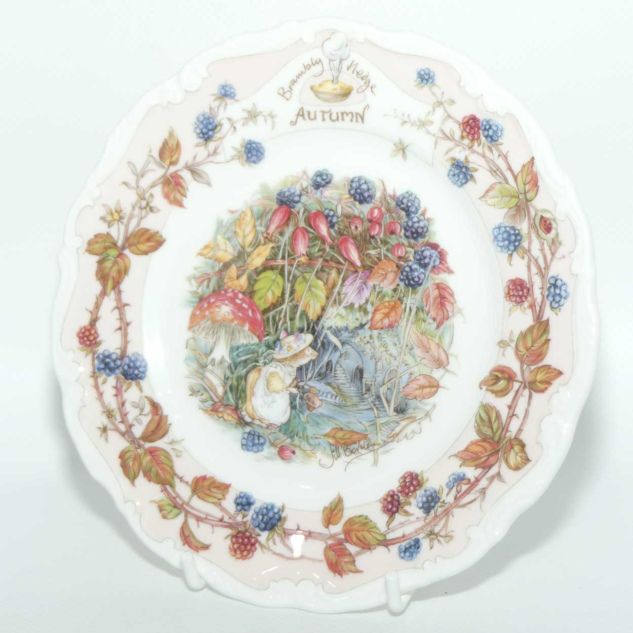 Royal Doulton Brambly Hedge Giftware | Seasons | Tea Plate 16cm | Autumn
