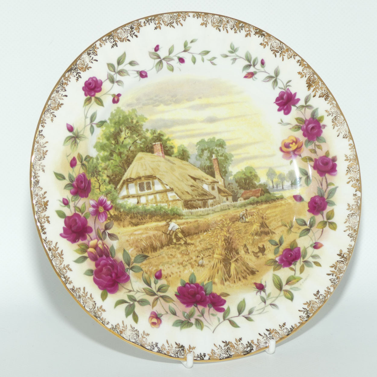 Royal Albert Bone China England | Four Seasons series plate | Autumn by FF Errill