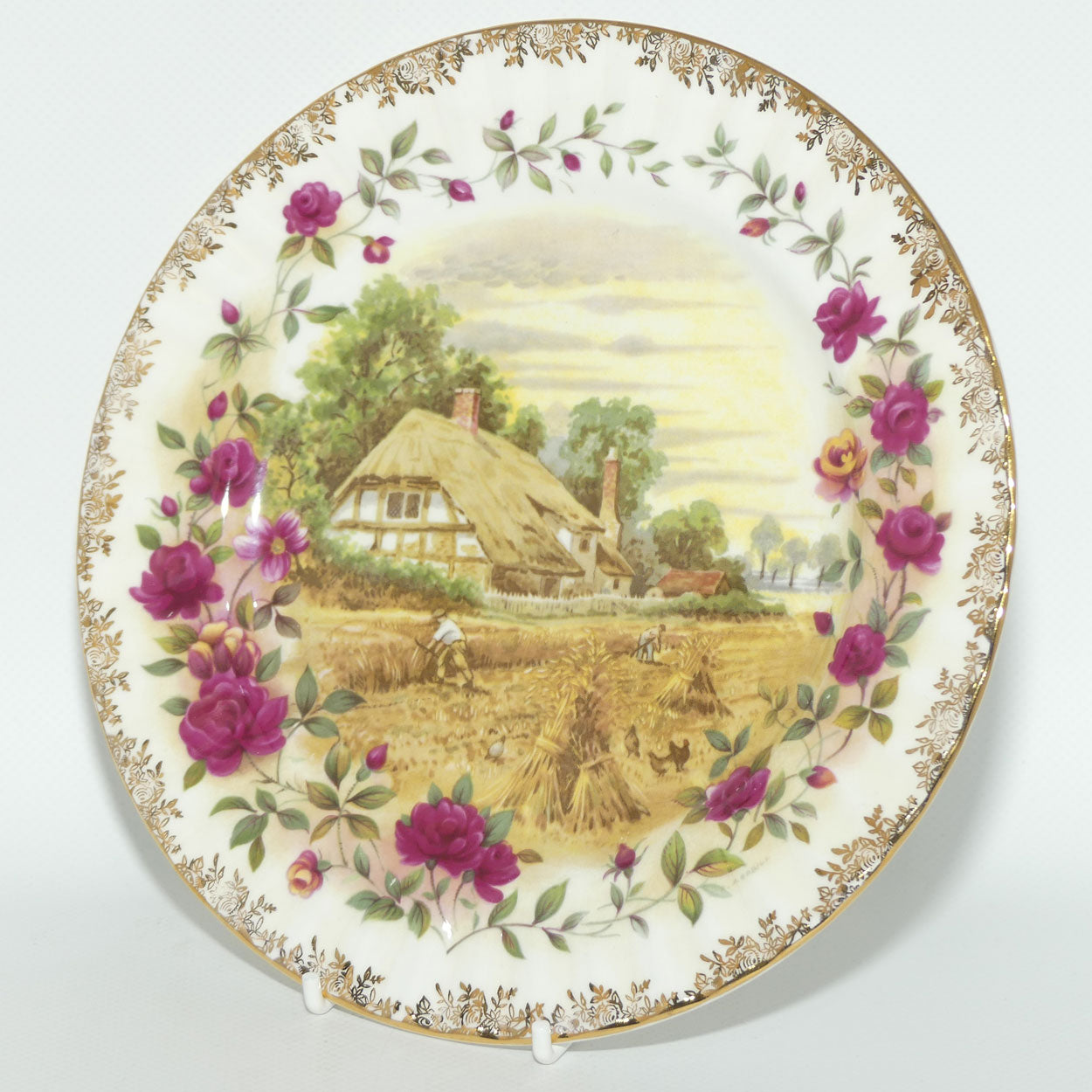 Royal Albert Bone China England | Four Seasons series plate | Autumn by FF Errill