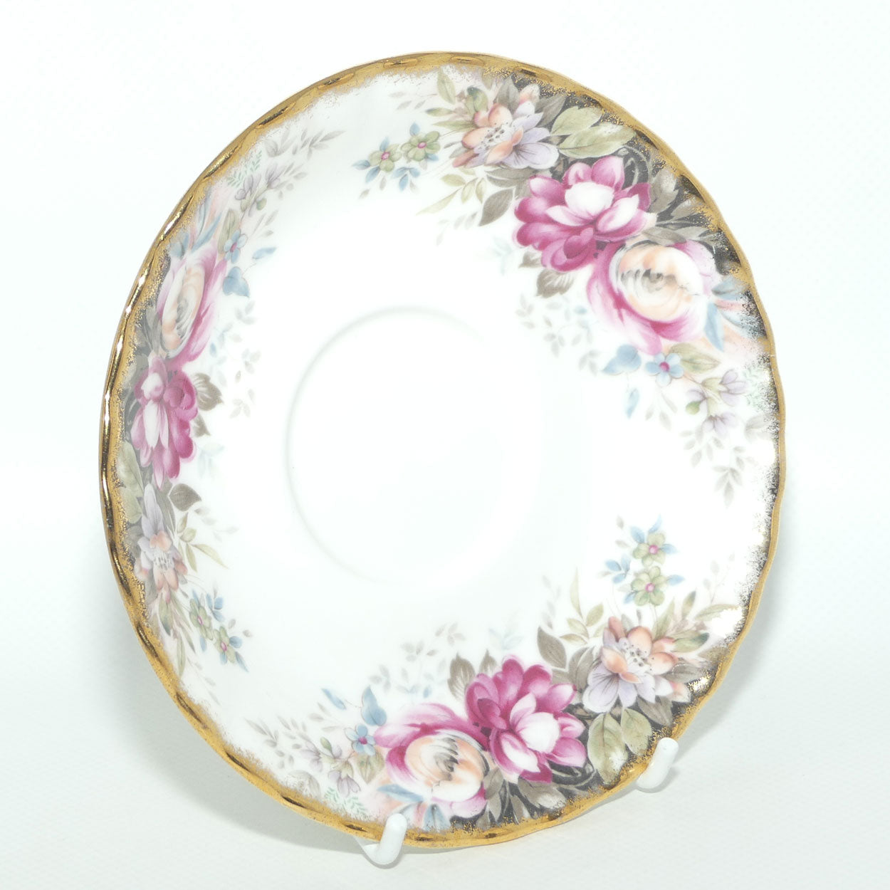 Royal Albert Bone China England Autumn Roses tea trio | UK made