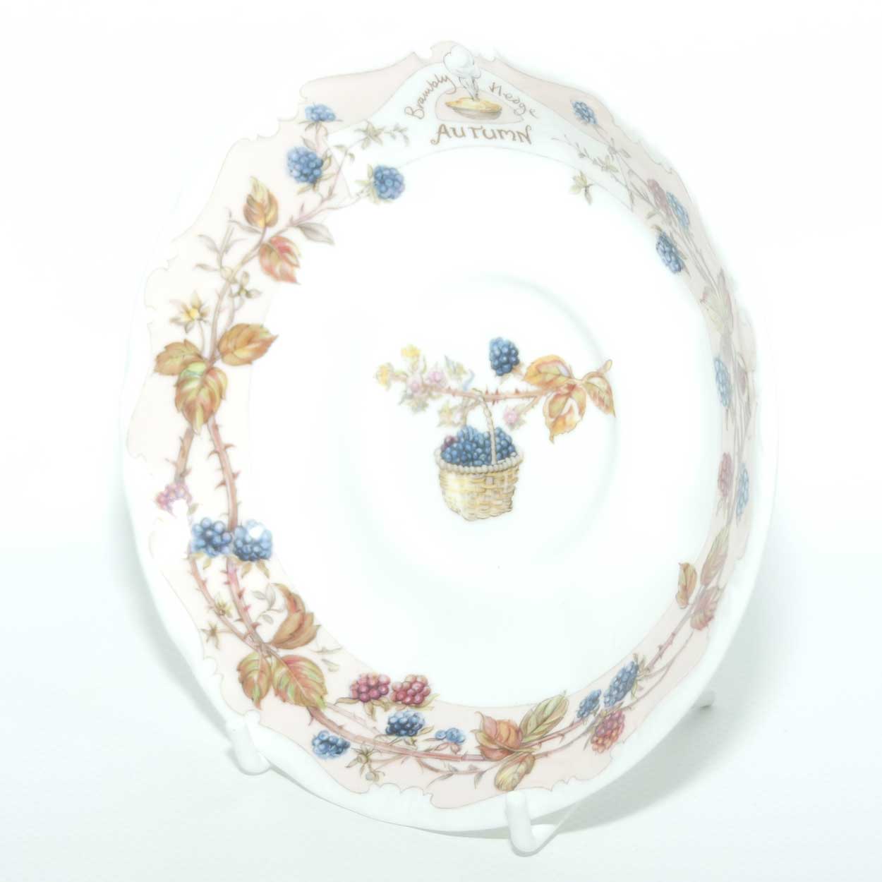 Royal Doulton Brambly Hedge Giftware | Seasons | Tea Saucer 14cm | Autumn