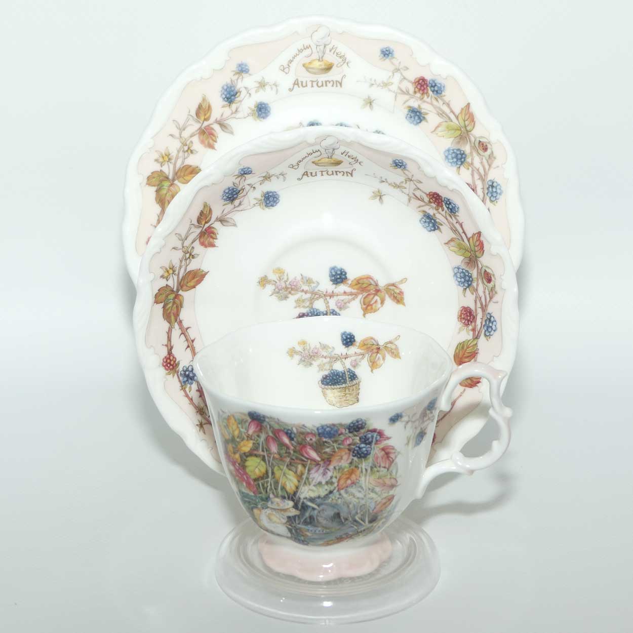 Royal Doulton Brambly Hedge Giftware | Tea Trio | Autumn
