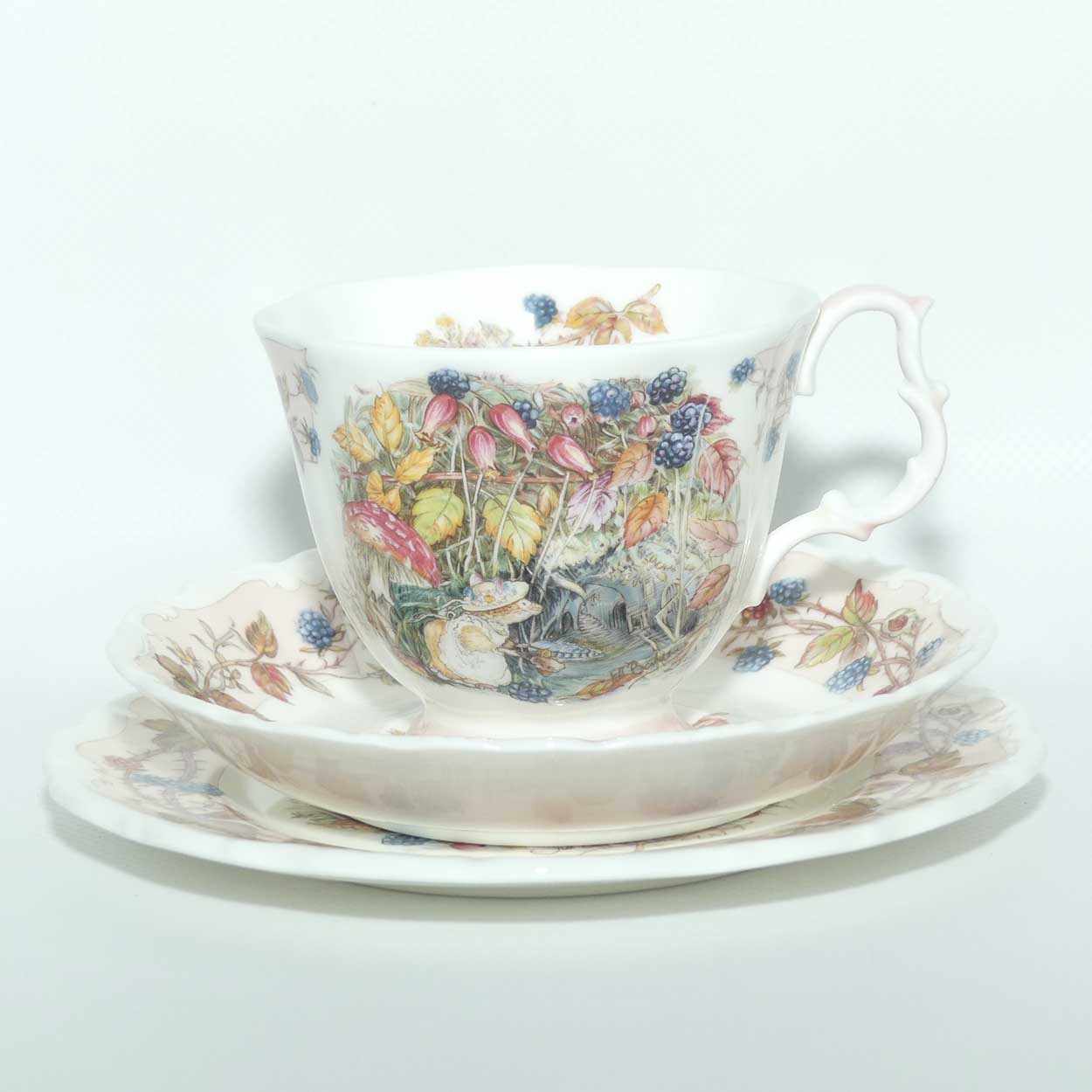 Royal Doulton Brambly Hedge Giftware | Tea Trio | Autumn