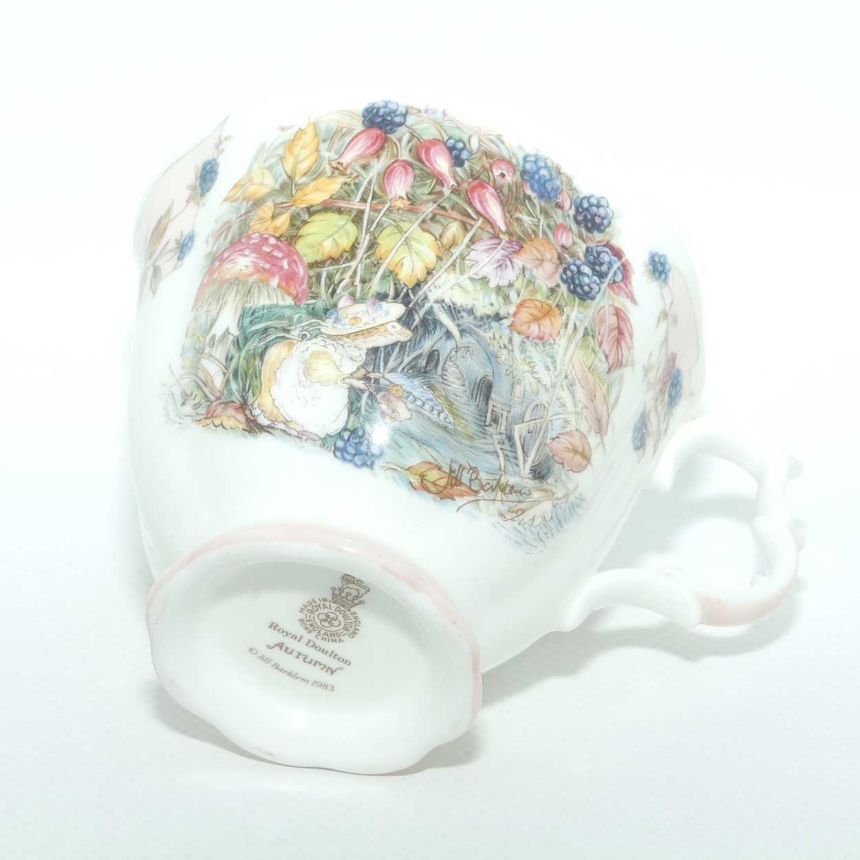 Royal Doulton Brambly Hedge Giftware | Tea Trio | Autumn