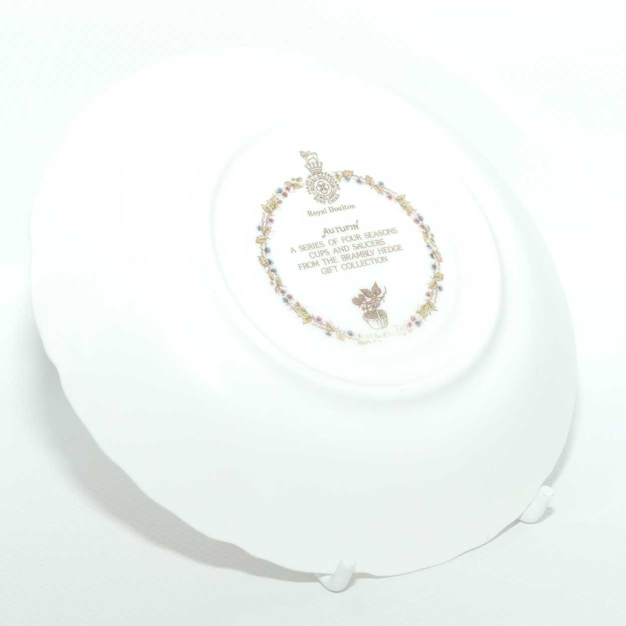 Royal Doulton Brambly Hedge Giftware | Tea Trio | Autumn