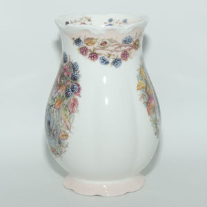 Royal Doulton Brambly Hedge Giftware | Gainsborough vase | Autumn 