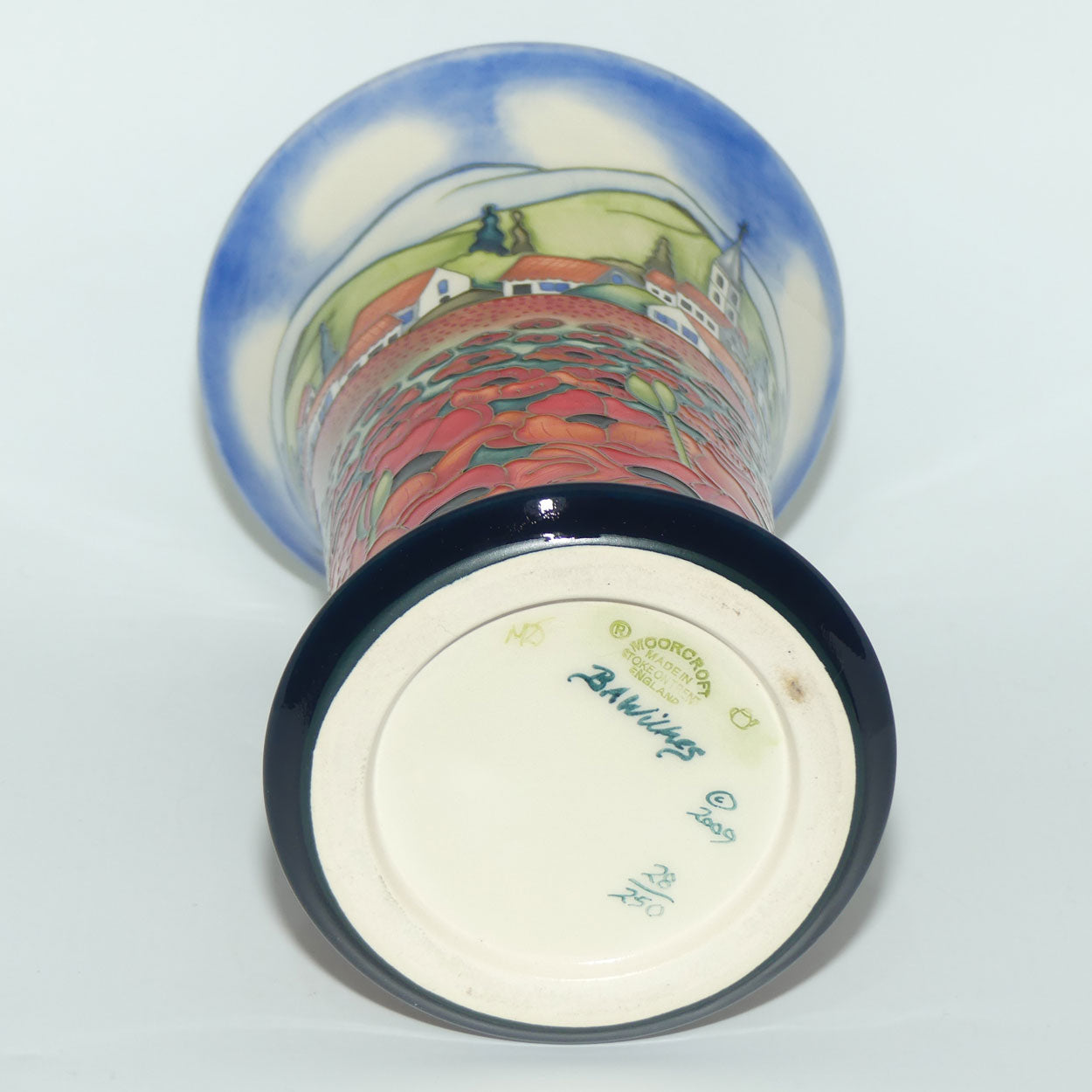 Moorcroft Avignon 158/8 vase (Ltd Ed)