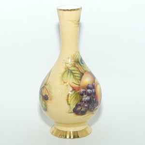 Aynsley Orchard Gold narrow neck vase