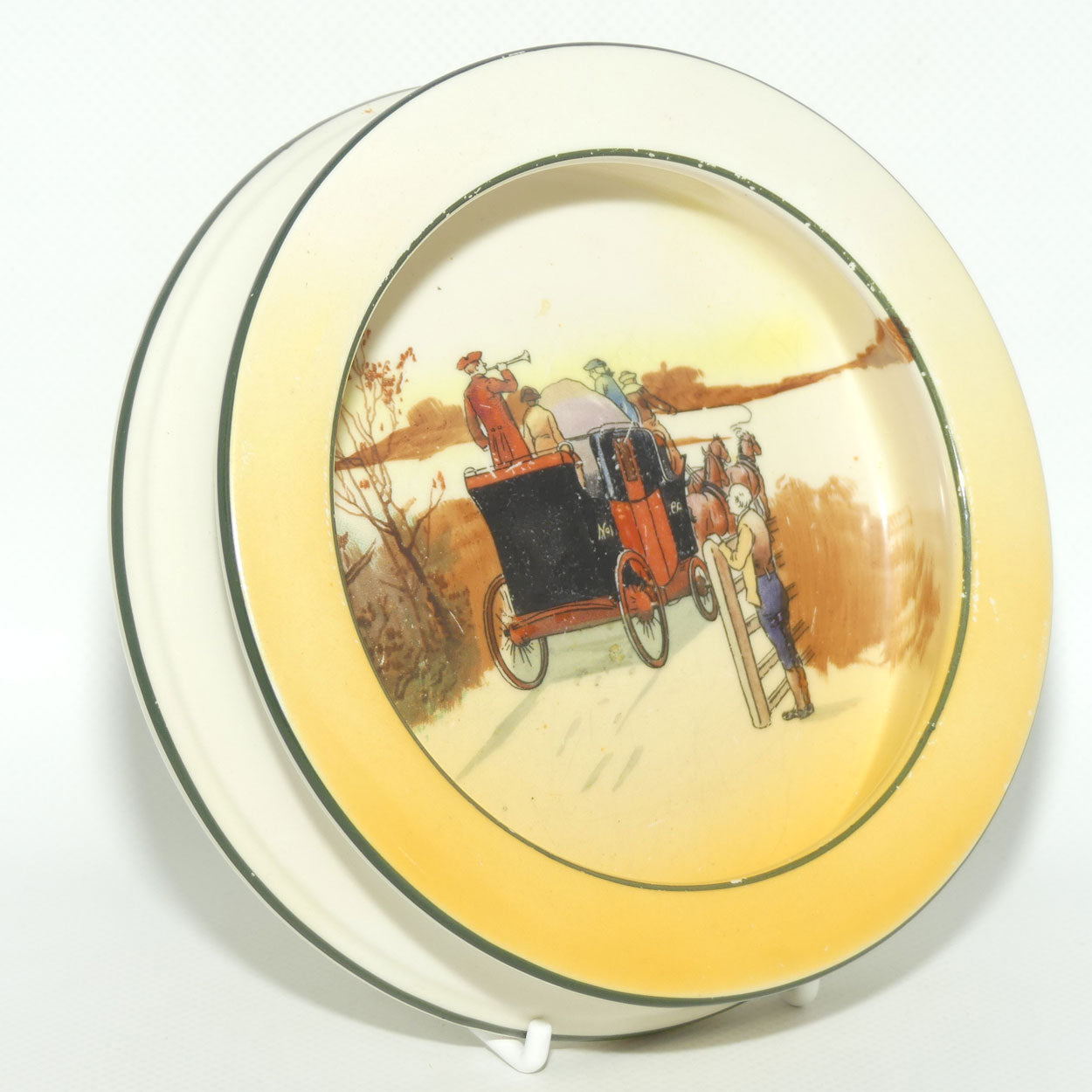 Royal Doulton Coaching Days baby bowl or porringer D2716