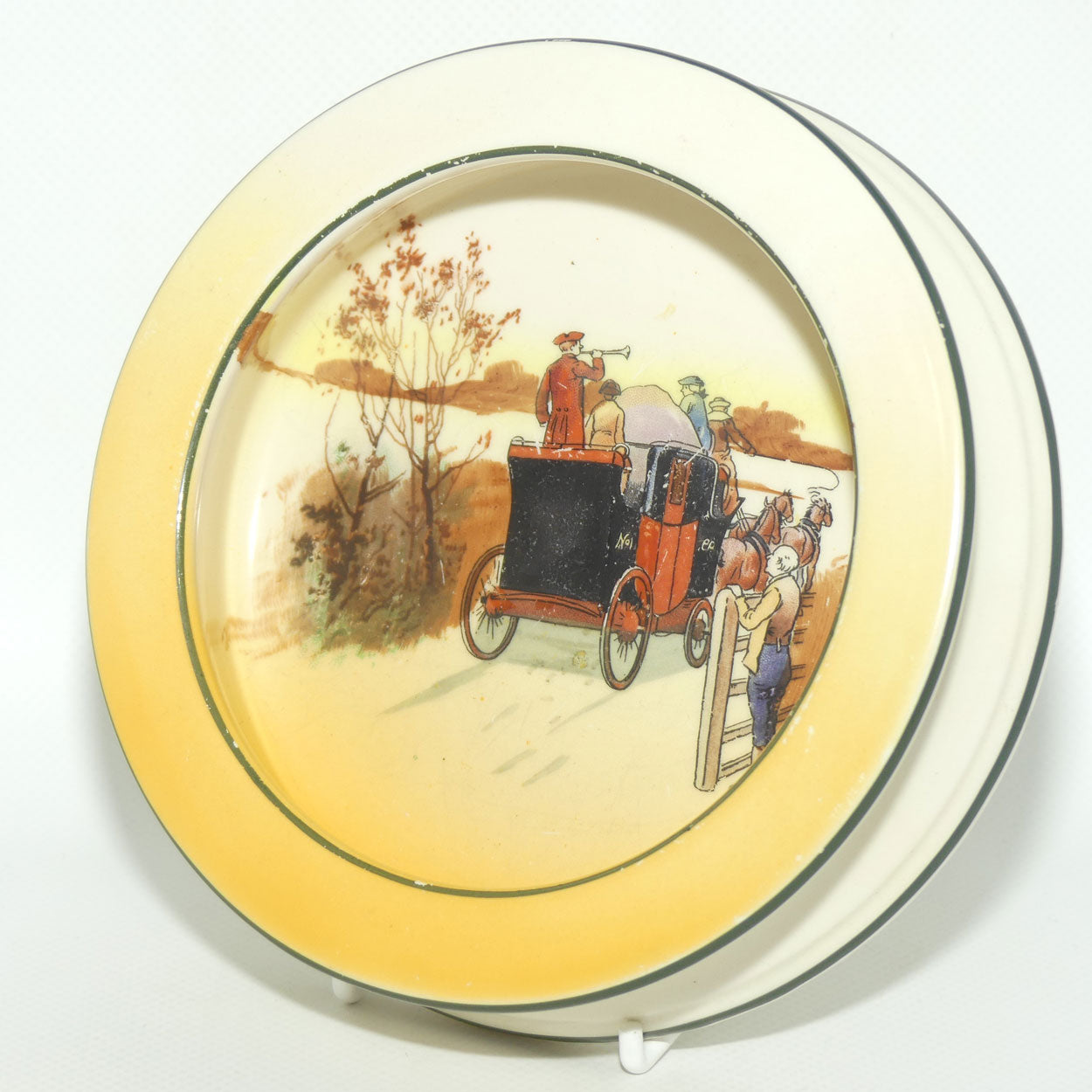 Royal Doulton Coaching Days baby bowl or porringer D2716