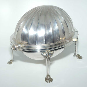 Philip Ashberry and Sons Sheffield EPNS revolving dome food warming dish