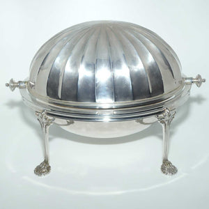 Philip Ashberry and Sons Sheffield EPNS revolving dome food warming dish