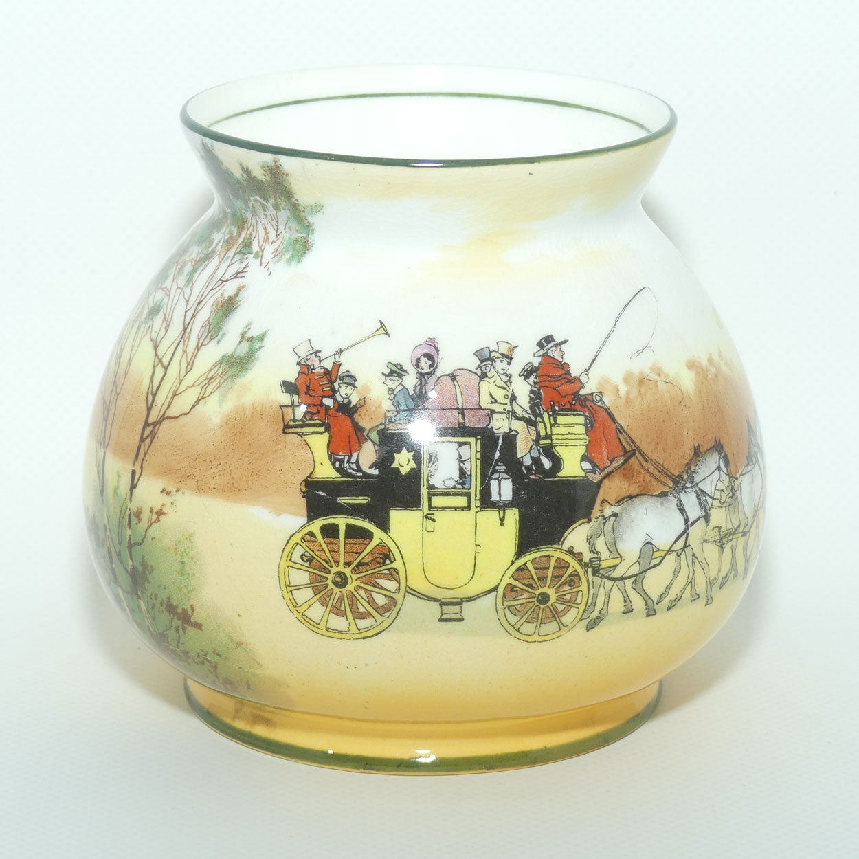Royal Doulton Coaching Days | New Coaching ball vase E3804