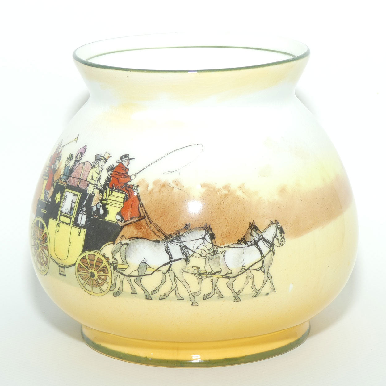 Royal Doulton Coaching Days | New Coaching ball vase E3804