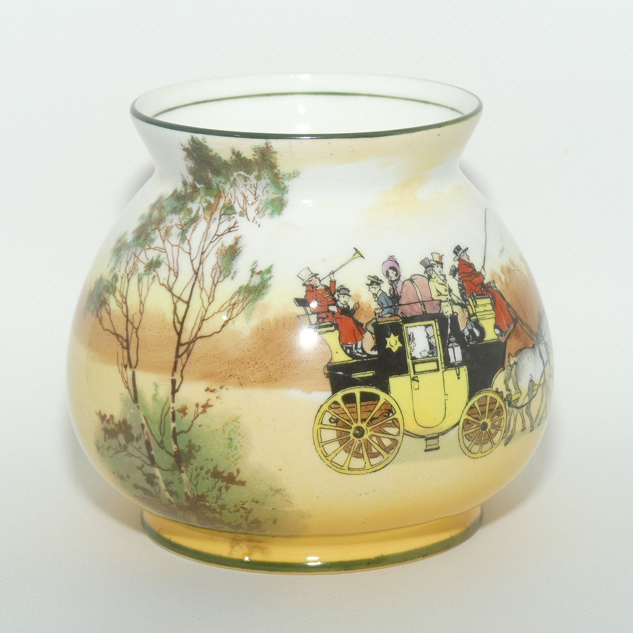 Royal Doulton Coaching Days | New Coaching ball vase E3804