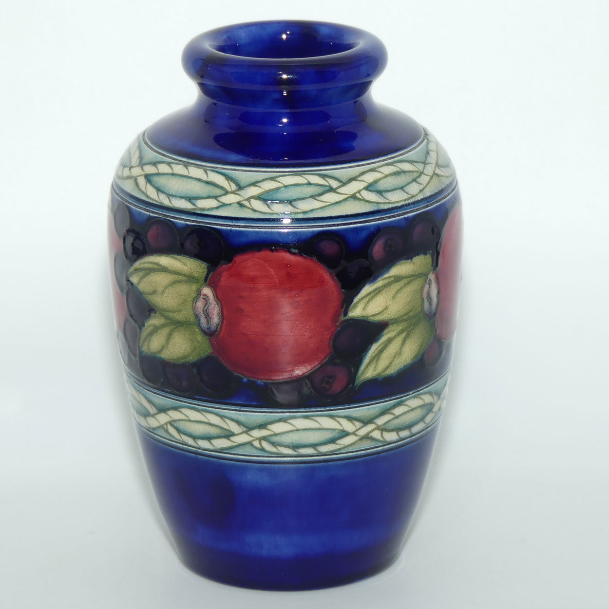 William Moorcroft Banded Pomegranate 84/6 vase | Two Bands