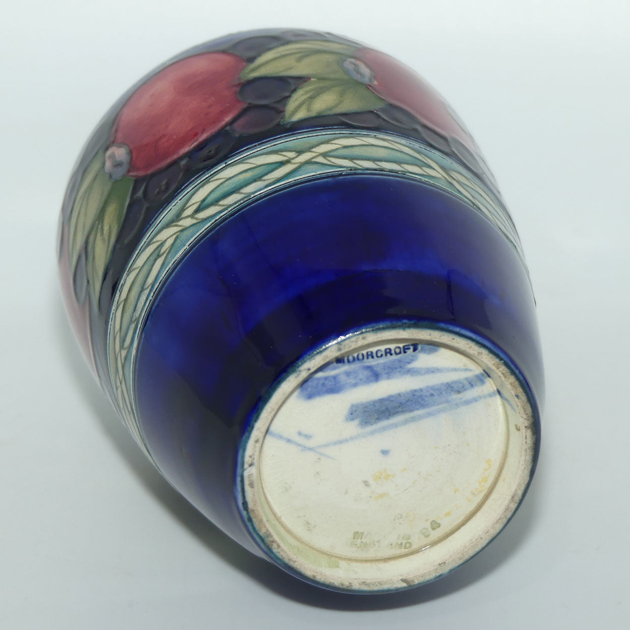 William Moorcroft Banded Pomegranate 84/6 vase | Two Bands