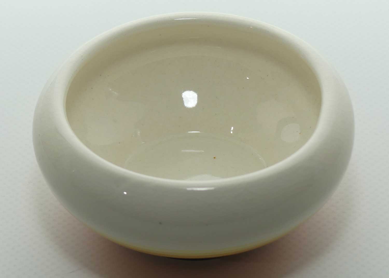 Art Deco Gray's Pottery finely Banded finger bowl