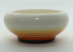 Art Deco Gray's Pottery finely Banded finger bowl