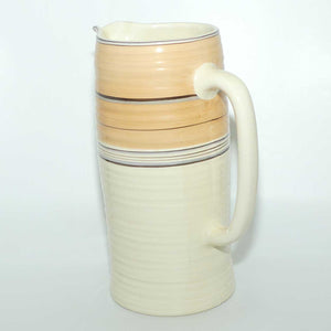 Clarice Cliff Bizarre Horizontal Banded Lemonade jug | 6328