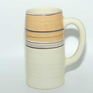 Clarice Cliff Bizarre Horizontal Banded ale tankard | #1