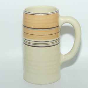 Clarice Cliff Bizarre Horizontal Banded ale tankard 