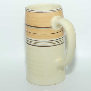 Clarice Cliff Bizarre Horizontal Banded ale tankard 