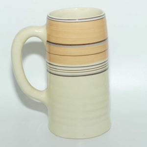 Clarice Cliff Bizarre Horizontal Banded ale tankard 