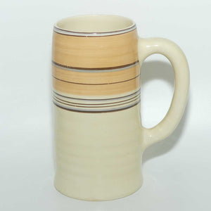 Clarice Cliff Bizarre Horizontal Banded ale tankard 