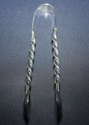 Barley Twist EPNS sugar tongs