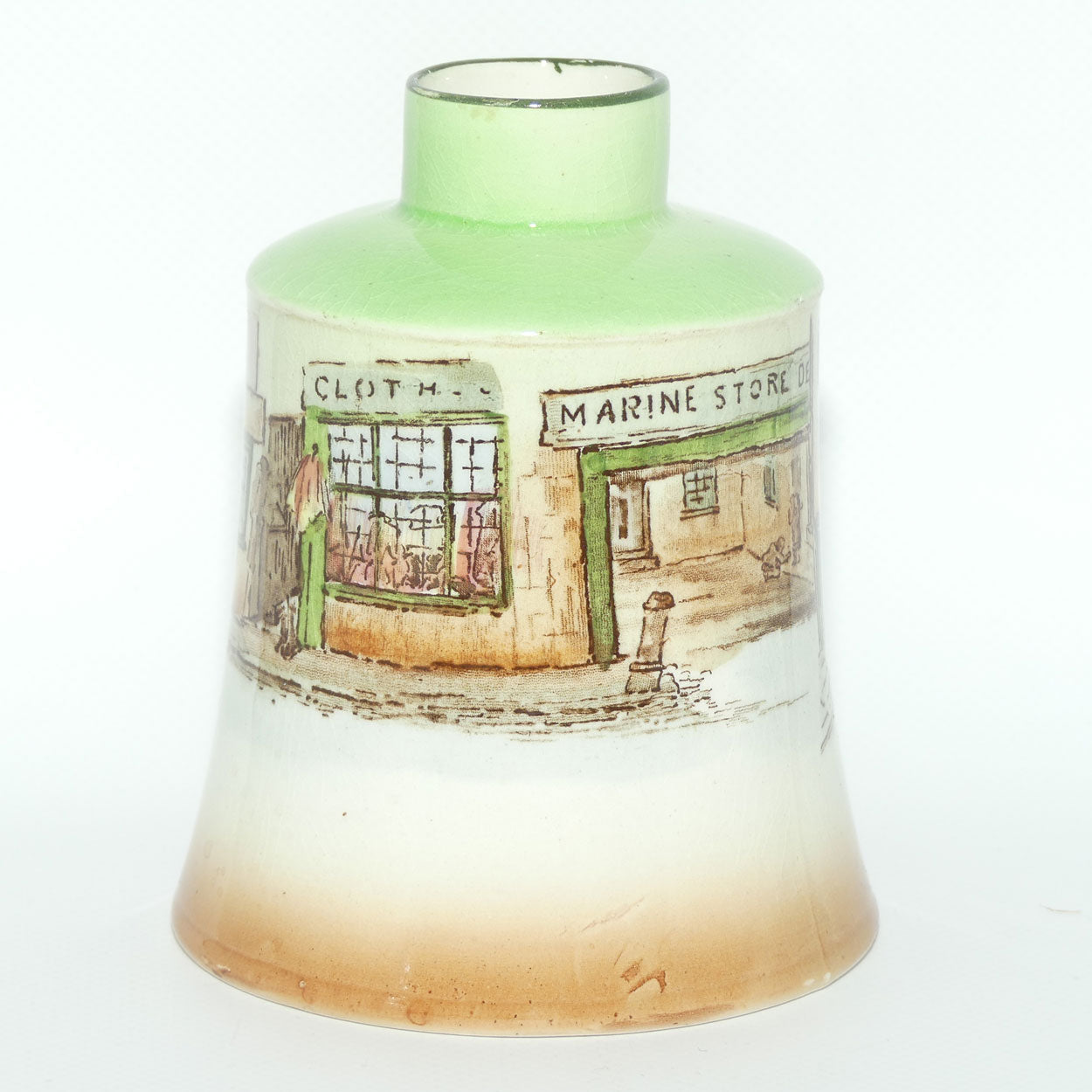 Royal Doulton Dickens Barnaby Rudge tea caddy D2973