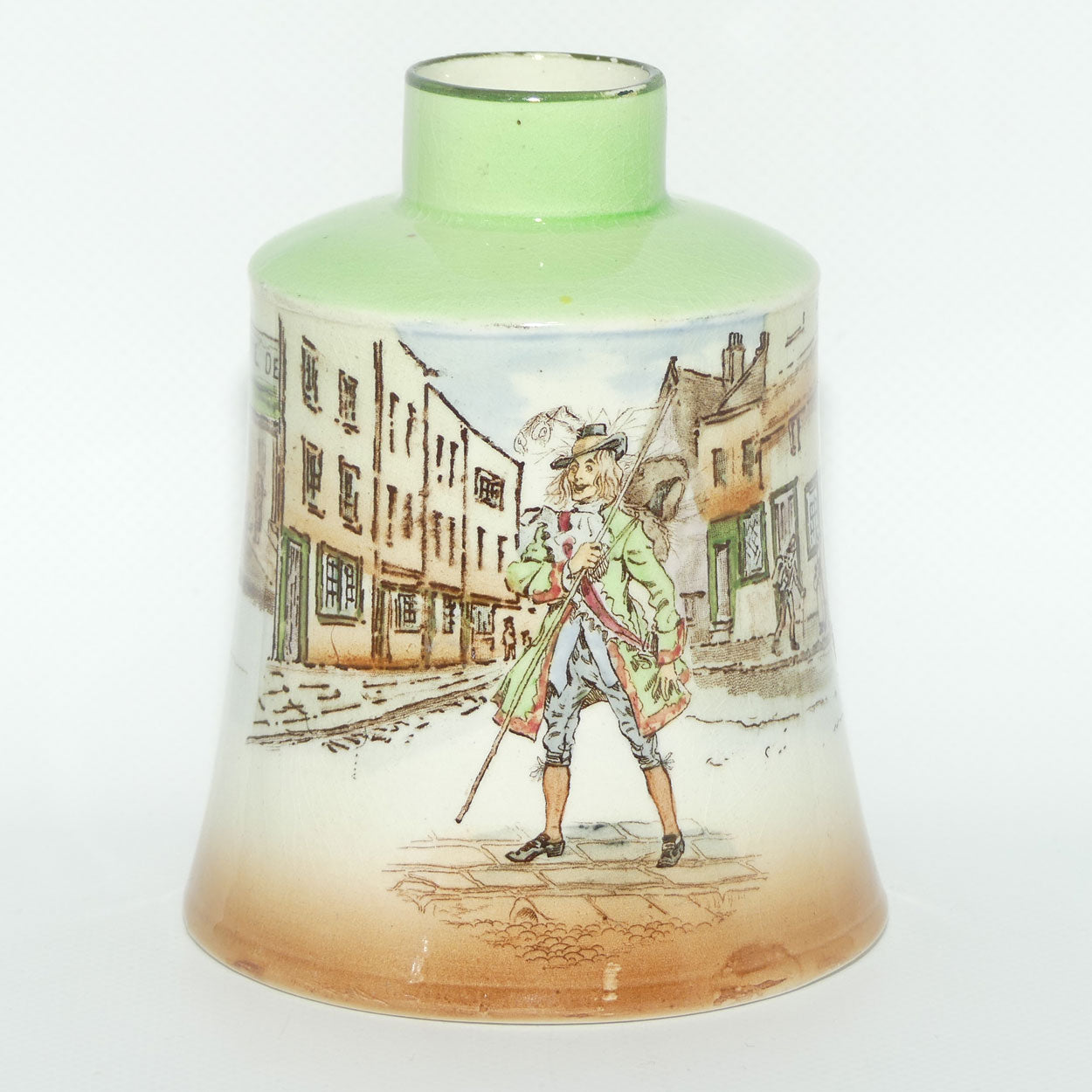 Royal Doulton Dickens Barnaby Rudge tea caddy D2973