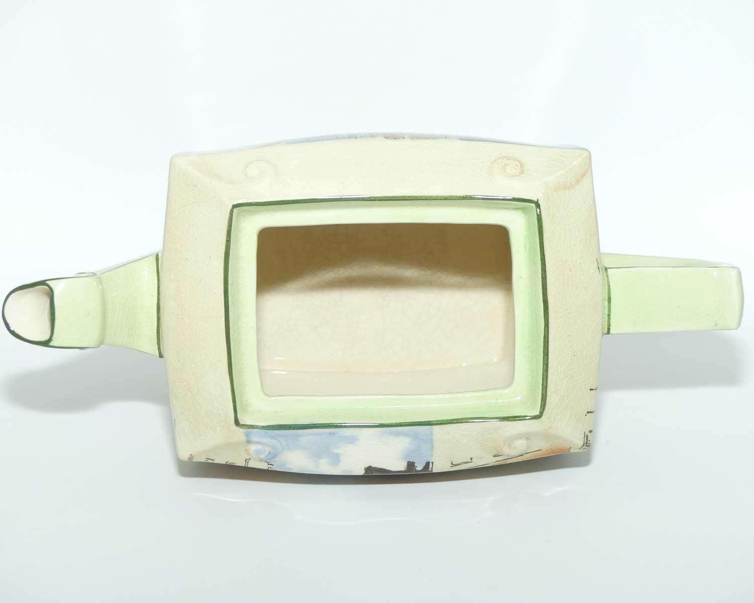 Royal Doulton Dickens Barnaby Rudge teapot D2973 | Friar shape