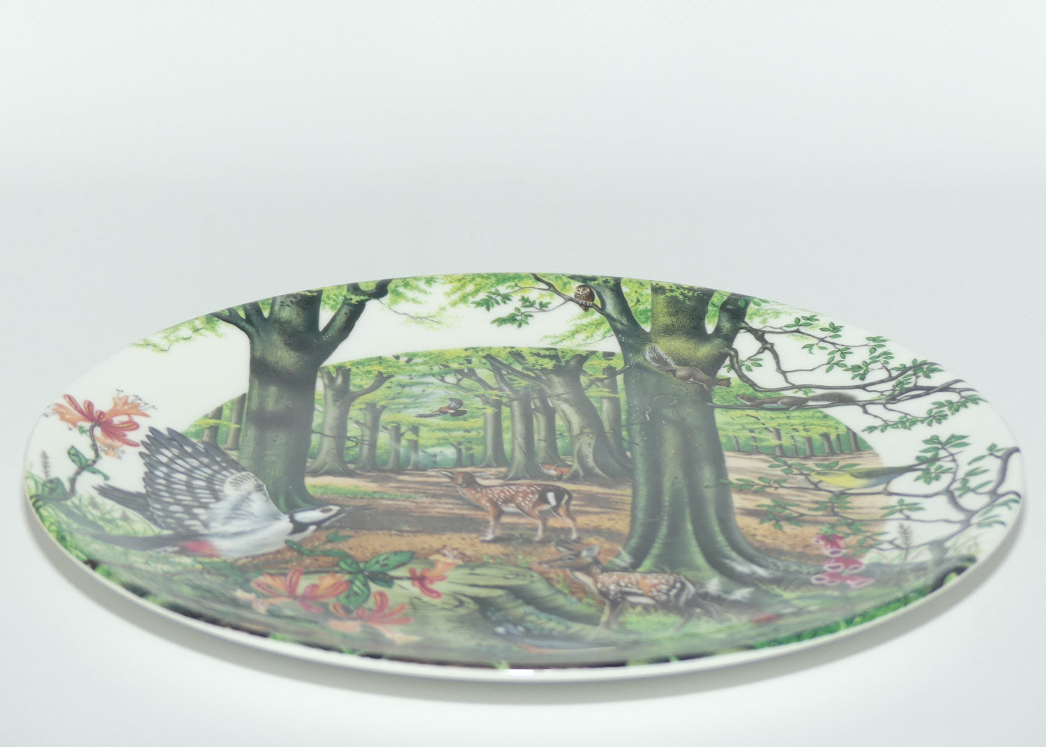 Wedgwood Colin Newman's Country Panorama plate #5 | Bradex 26 W90 27.5 | Beechwood