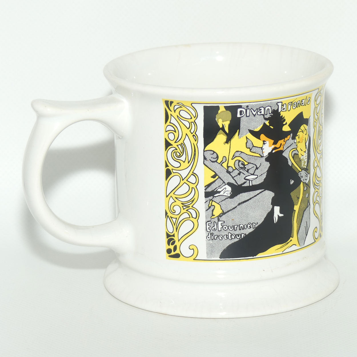 Carlton Ware May Belfort | Divan Japonais | Henri de Toulouse-Lautrec mug #1