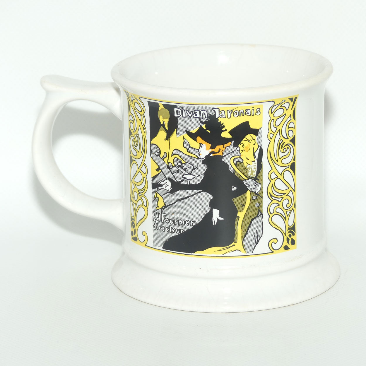 Carlton Ware May Belfort | Divan Japonais | Henri de Toulouse-Lautrec mug #1